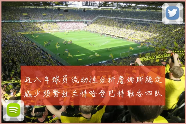 近八年球员流动性分析詹姆斯稳定威少频繁杜兰特哈登巴特勒各四队