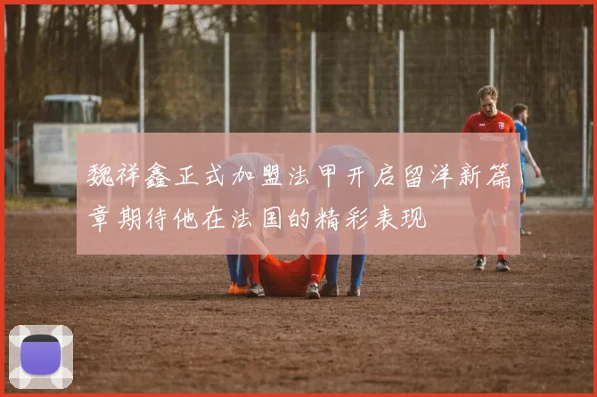 魏祥鑫正式加盟法甲开启留洋新篇章期待他在法国的精彩表现
